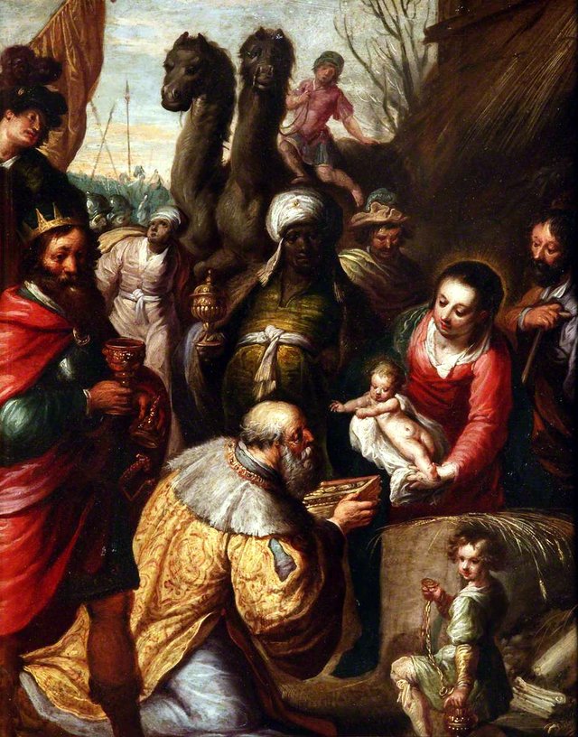 The Adoration of the Kings by Hans Rottenhammer