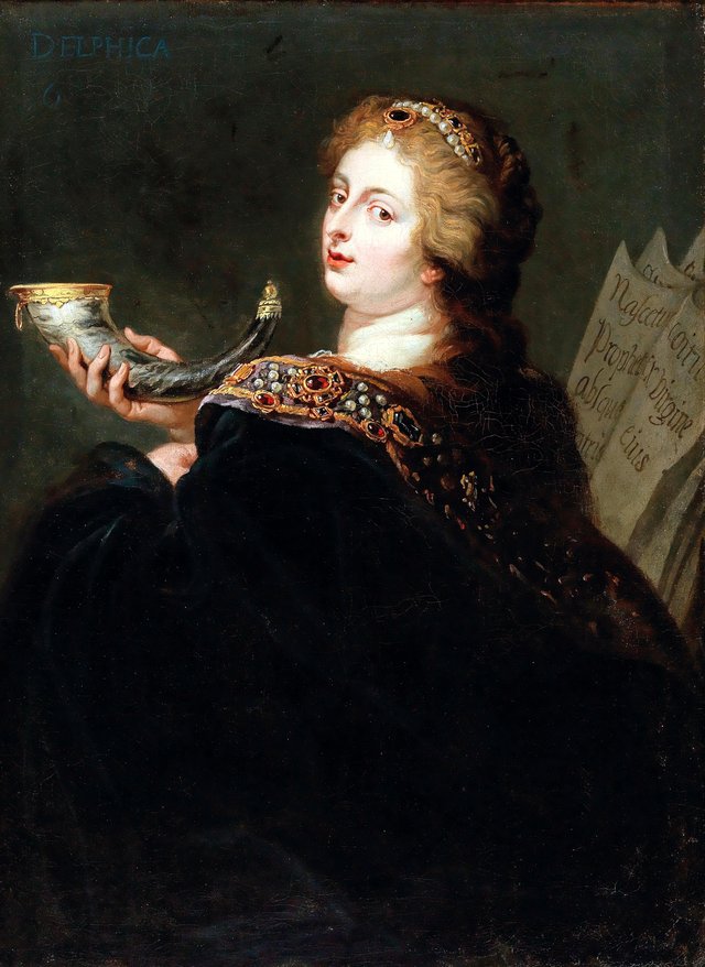 The Delphic Sibyl by Jan van den Hoecke