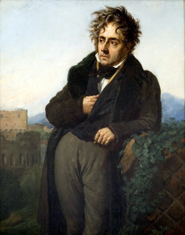 Portrait de François-René de Chateaubriand by Anne-Louis Girodet
