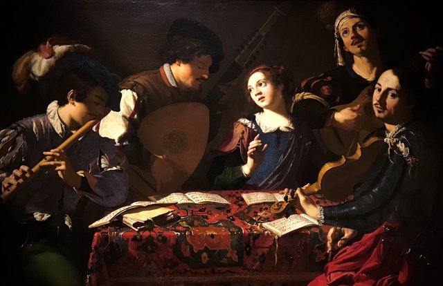 The Concert by Theodoor Rombouts