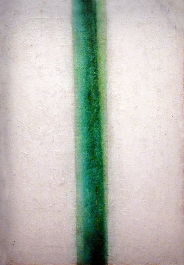 Green Line by Olga Rozanova