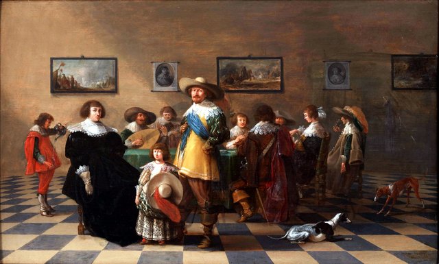Merry company by Anthonie Palamedesz.