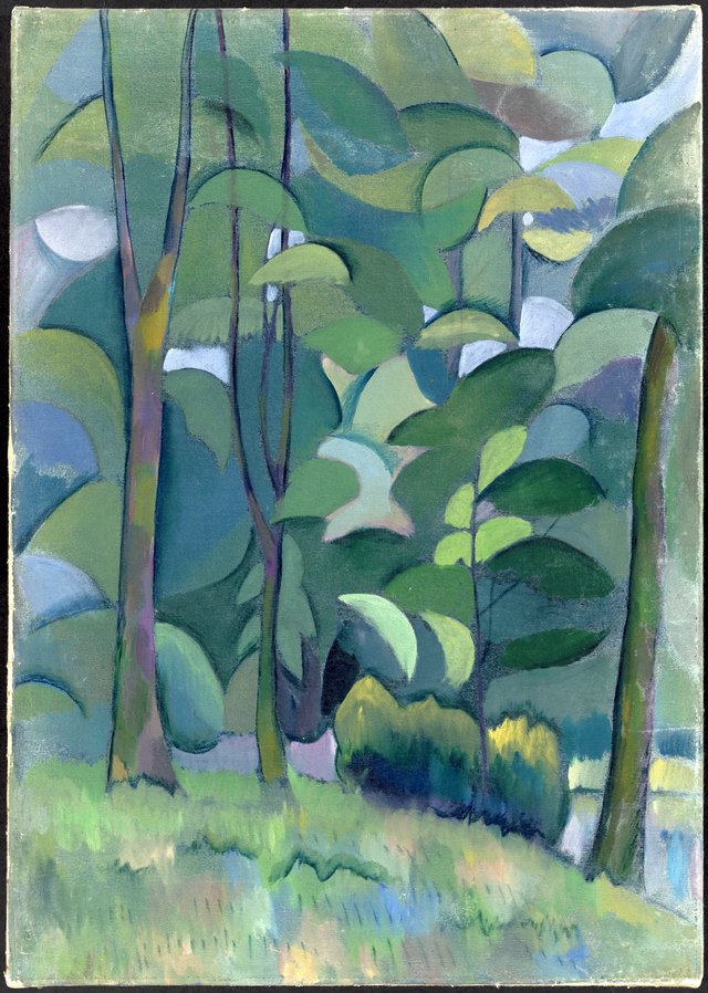 Forest by Vladimir Baranov-Rossiné
