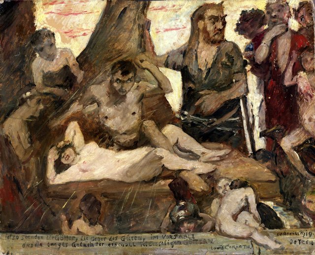 The Homeric Laughter by Lovis Corinth