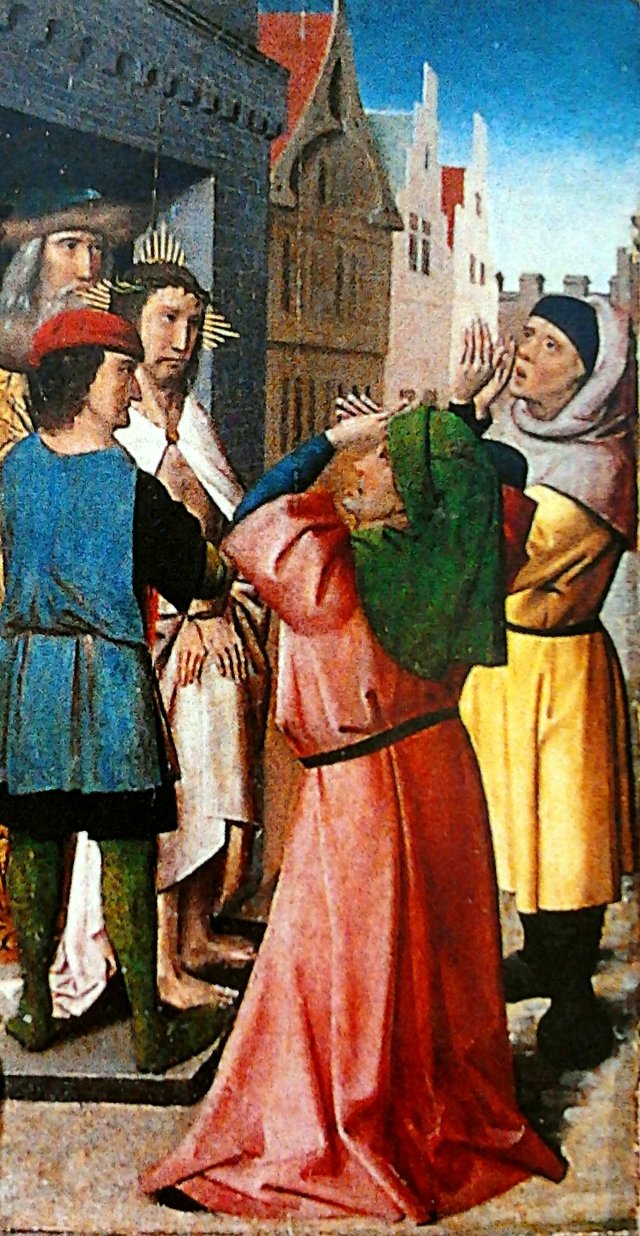 Mocking of Christ. by Colijn de Coter