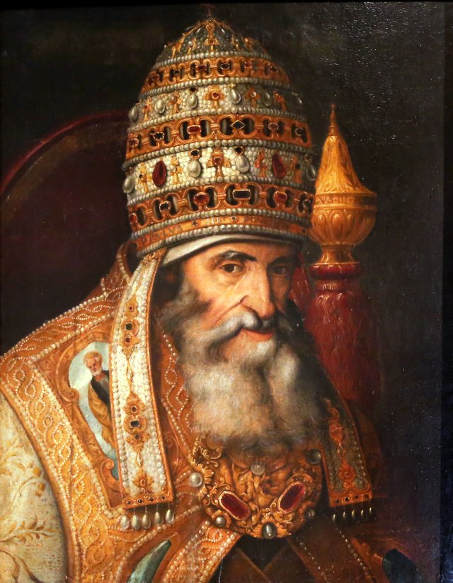 Portrait of Pope Paul III by Jacopino del Conte