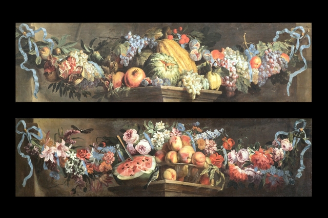 Flowers and fruit (Fall and Winter) by Abraham Brueghel