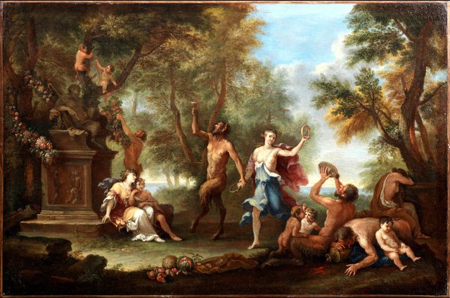 A Bacchanal by Filippo Lauri