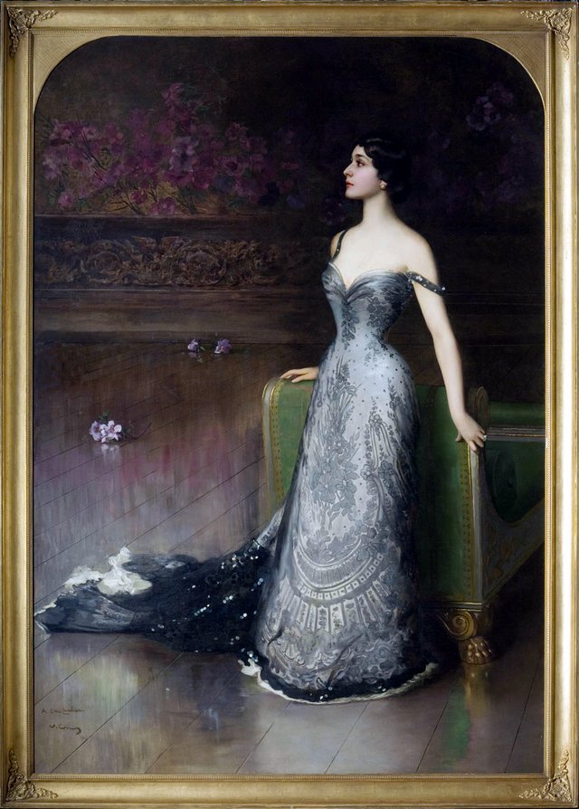 Portrait of Lina Cavalieri by Vittorio Matteo Corcos