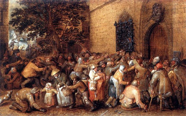 Distribution of Loaves to the Poor by David Vinckboons