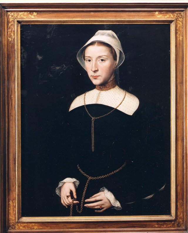Portrait of a Lady by Willem Key