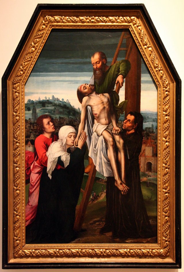 The Descent from the Cross by Ambrosius Benson