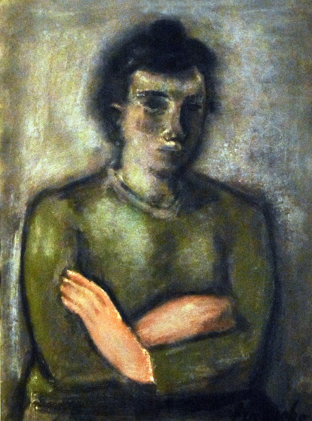 Portrait de femme (paysanne) by Constant Permeke
