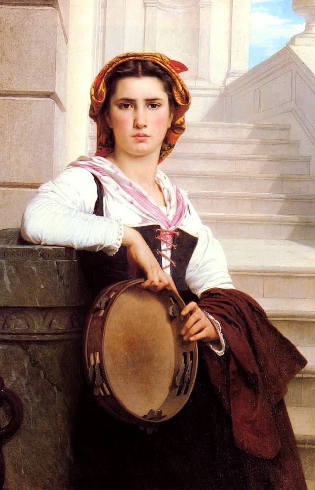 The Bohemian by Pierre Auguste Cot