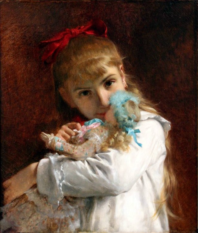 Little Girl by Pierre Auguste Cot