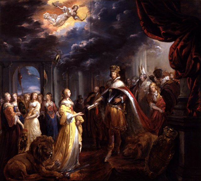 King Philip III of Spain granting peace to the Dutch Republic by Theodoor van Thulden