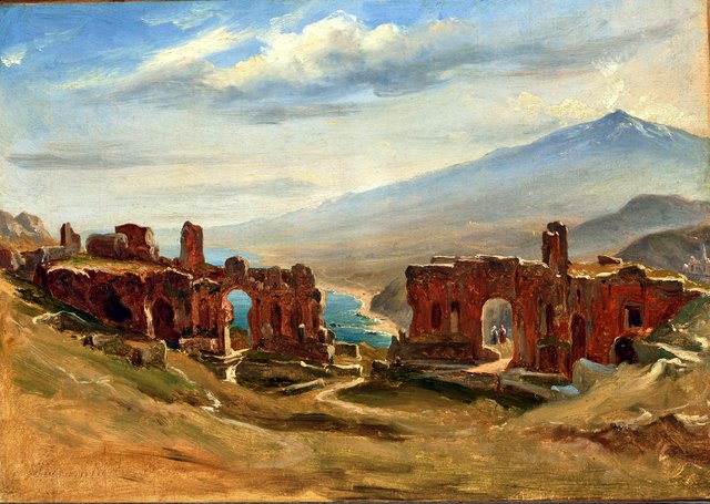 Taormina, Sicily by Thomas Fearnley