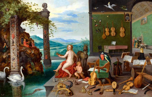 Allegory of Hearing by Jan Brueghel the Younger