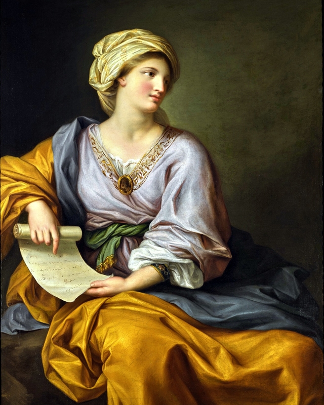 Portrait of Emma Hamilton as a Sibyl by Gavin Hamilton