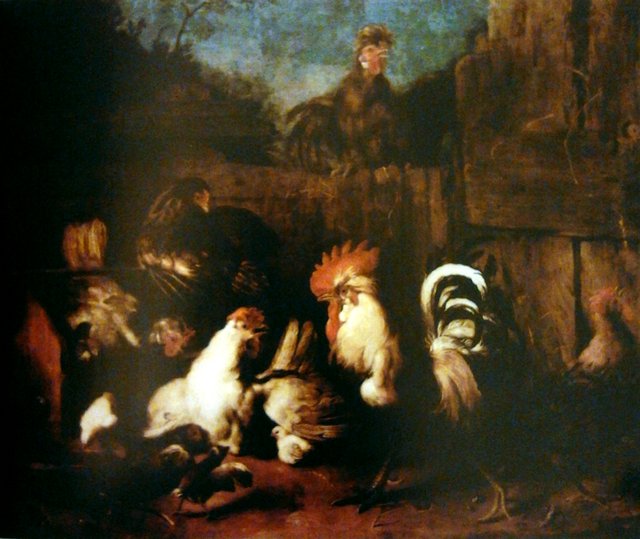 Poultry yard IV. by Daniel Schultz