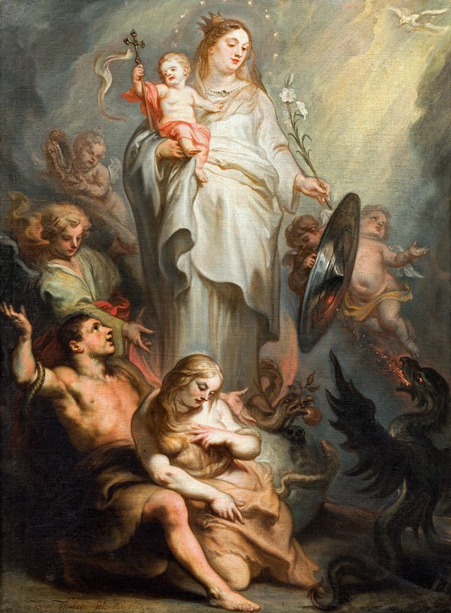 The Glorification of the Virgin by Theodoor van Thulden