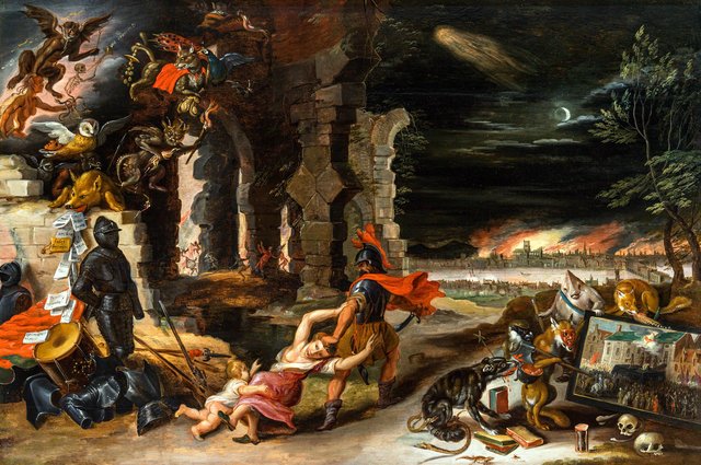 Allegory of Law and Violence (Allegory of King Charles I of England) by Jan Brueghel the Younger