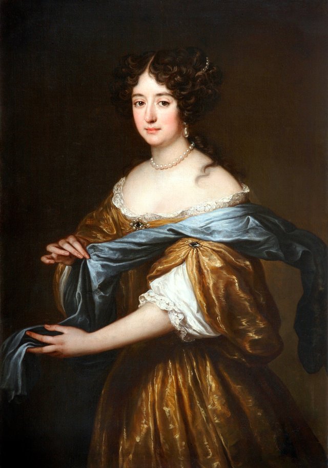 Portrait of Konstancja Krystyna Wielopolska née Komorowska by Pierre Mignard I