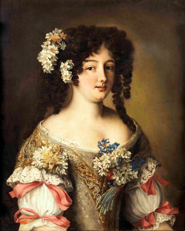 Diane-Gabrielle Damas de Thianges, misidentified with Hortense Mancini by Jacob Ferdinand Voet