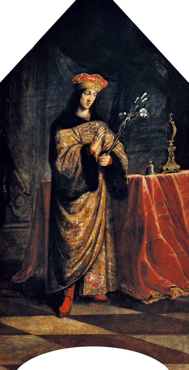 Saint Casimir Jagiellon. by Daniel Schultz