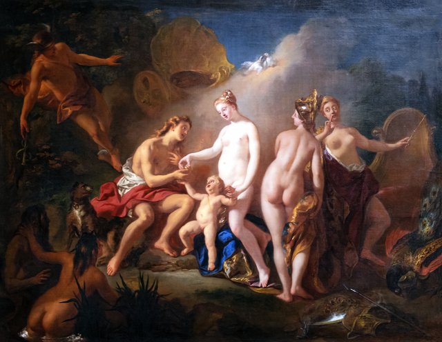 Le Jugement de Pâris by Jean-François de Troy