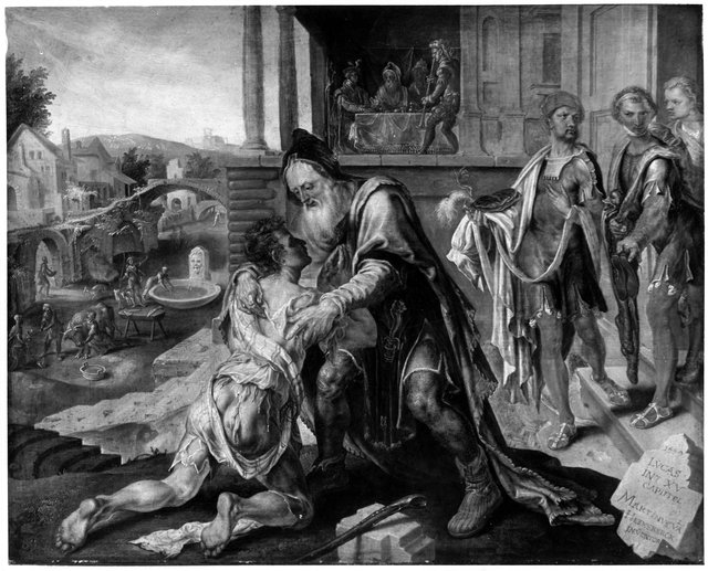 The Return of the Prodigal Son by Maarten van Heemskerck