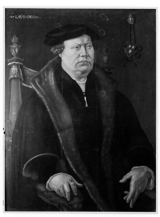 Portrait of a man by Maarten van Heemskerck