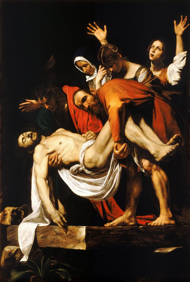 The Entombment of Christ by Caravaggio