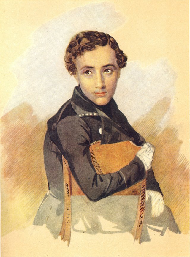 Portrait of an unknown by Taras Shevchenko