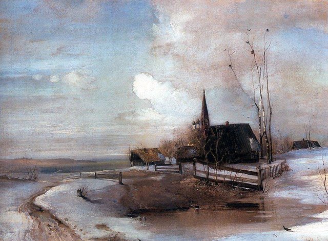 Savrasov.Vesna2. by Alexei Savrasov