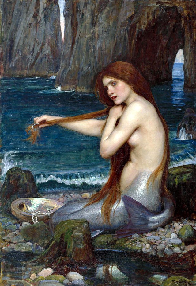 A Mermaid by John William Waterhouse