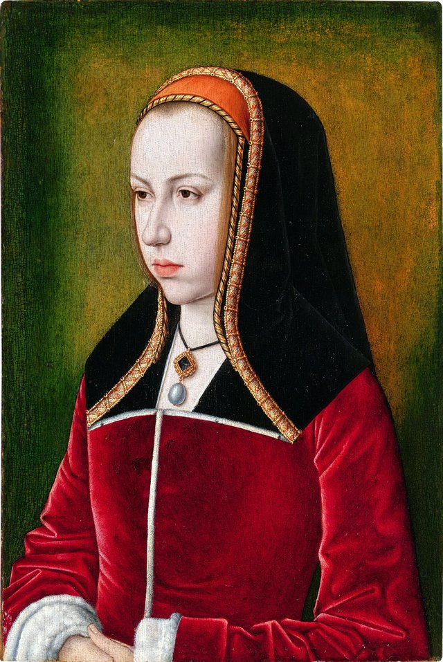 Portrait of Margaret of Austria by Jean Perréal