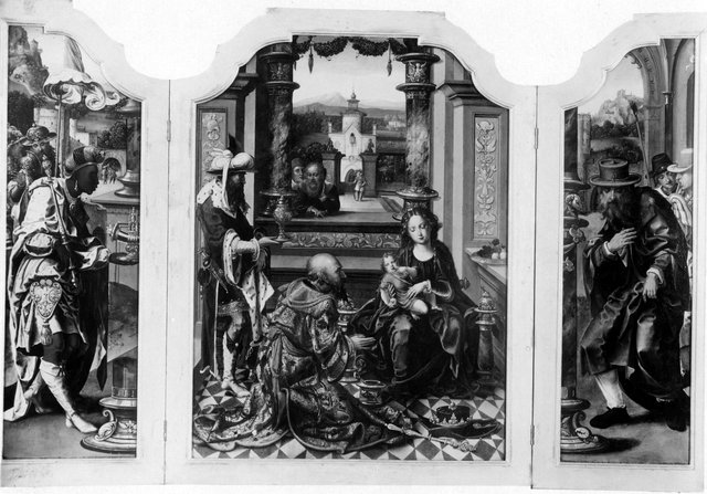 Adoration of the Magi by Pieter Coecke van Aelst