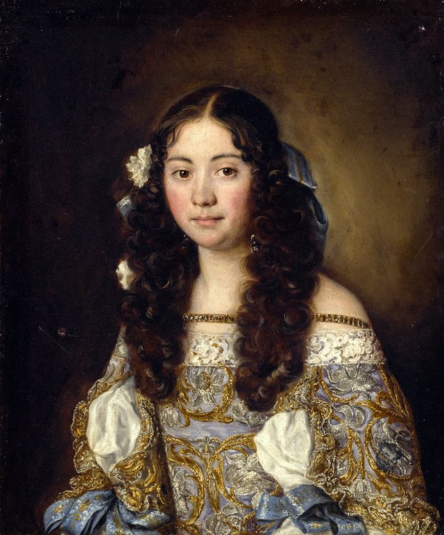 Portrait of Laura Chigi by Jacob Ferdinand Voet