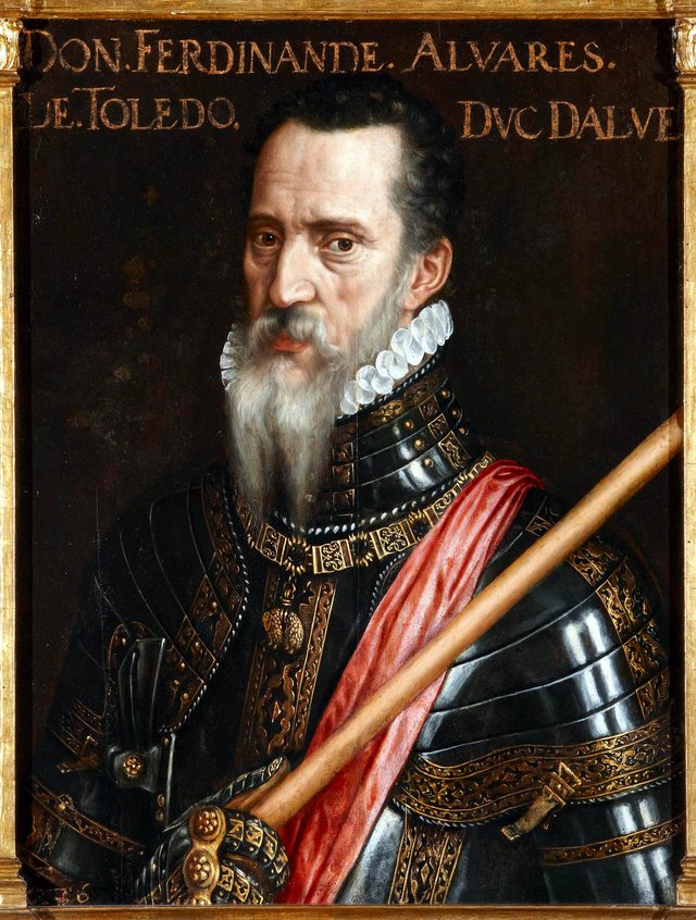 Portrait of Ferdinand Alvarez de Toledo, Duke of Alba (1507-1582) by Willem Key