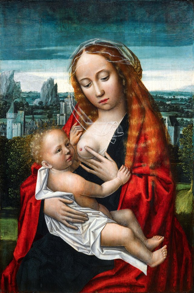 The Virgin and Child by Ambrosius Benson