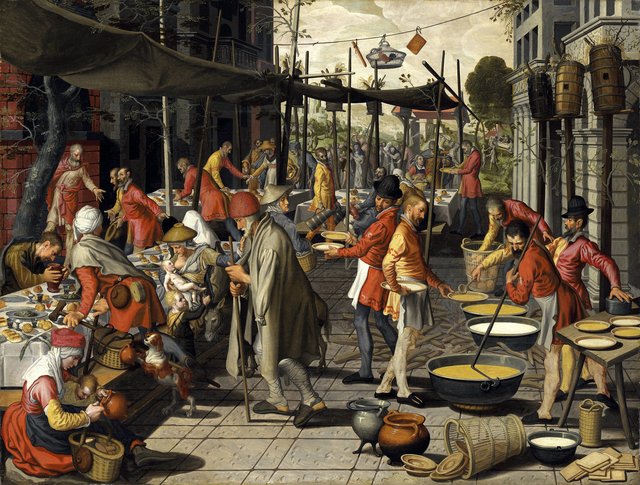 The Parable of the Royal Wedding by Pieter Aertsen