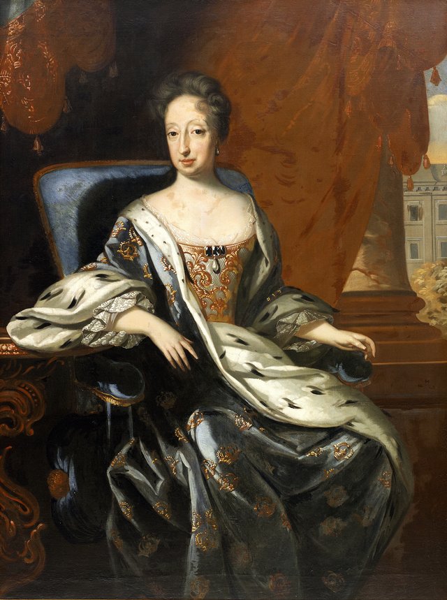Portrait of Hedvig Eleonora by David von Krafft