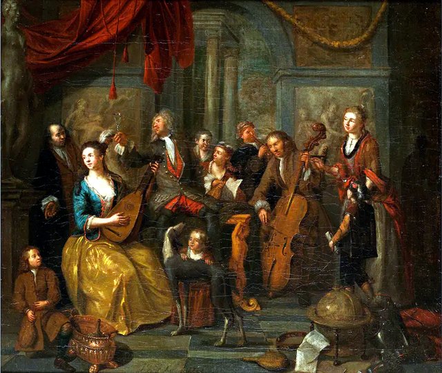 A musical group (2) by Ignatius van der Beken