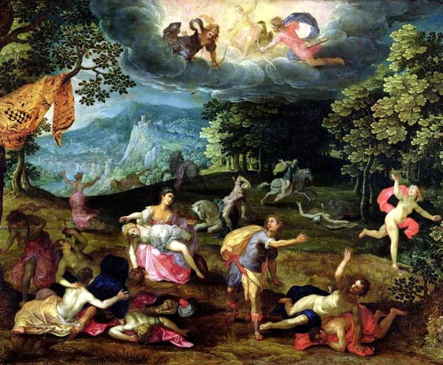 Punishment of Niobe, The by Tobias Verhaecht