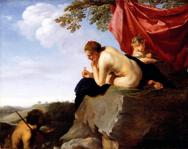 Arcadian Family by Dirck van der Lisse