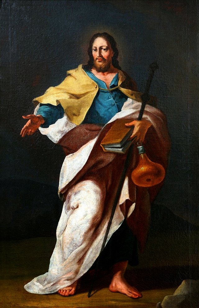 Christ as a pilgrim. by Szymon Czechowicz
