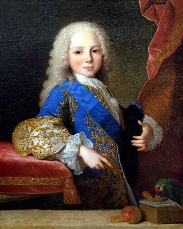 The Infant Philip of Bourbon, future Duke of Parma, Piacenza and Guastalla, in his childhood by Jean Ranc