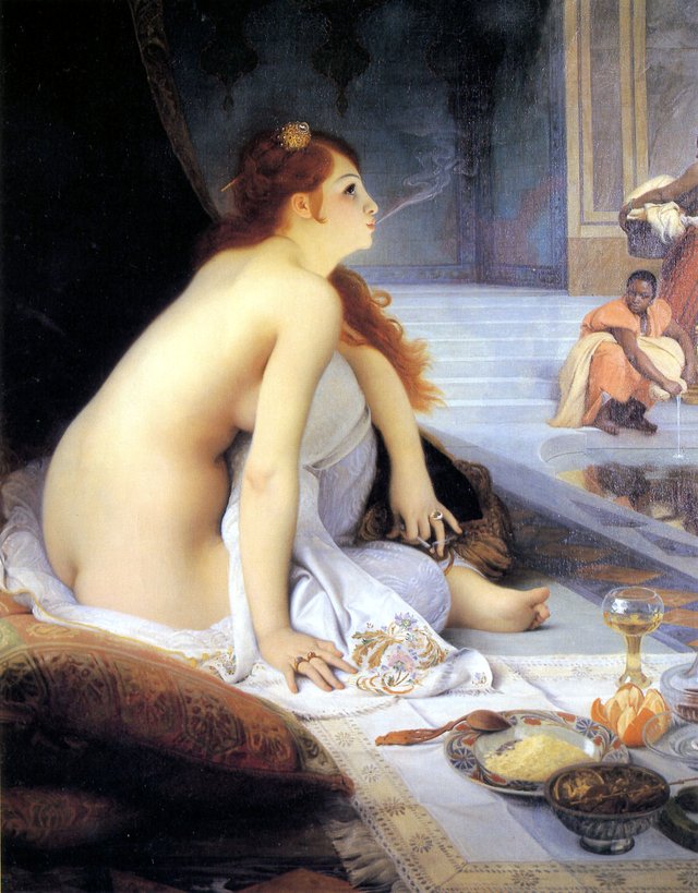 The White Slave by Jean-Jules-Antoine Lecomte du Nouÿ