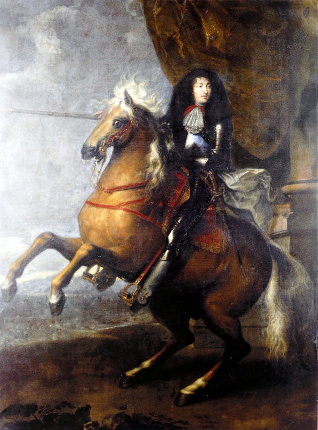 Portrait équestre de Louis XIV by Charles Le Brun